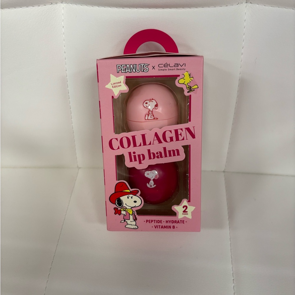 Peanuts x Celavi Collagen Lip Balm